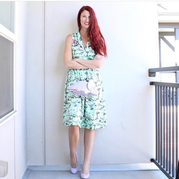 lindy bop dinosaur dress